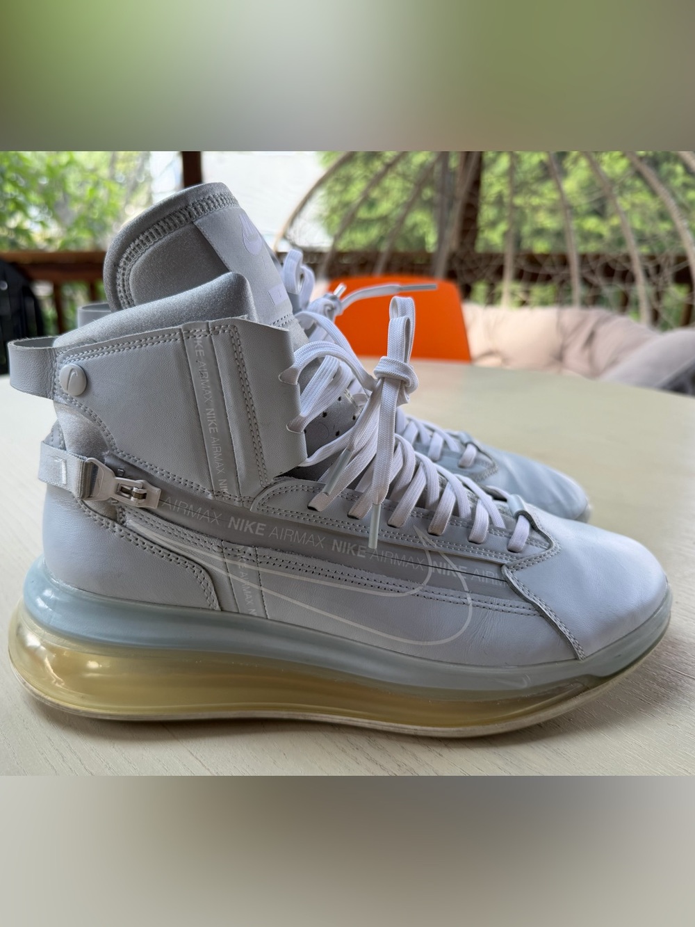 Size 10 - Nike Air Max 720 Saturn Pure Platinum - Picture 8 of 11